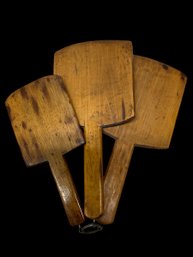 Antique Wooden Paddles Peels