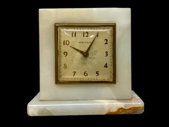 Small New Haven Marble Clock