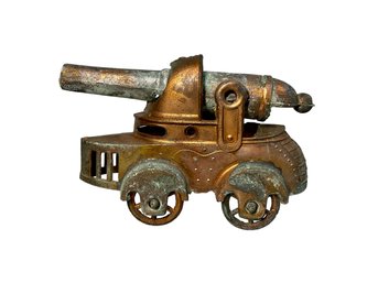 Pre War 1920s/1930s Die Cast Toy Cannon