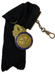 1908 St. Johns Lodge Medal Oldest Masonic