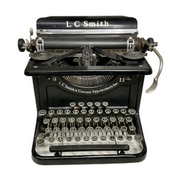 L.C. Smith Corona Number 8 Antique Typewriter