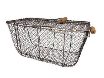 Curly Wire Picnic Basket