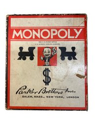 Vintage/Antique Monopoly Game