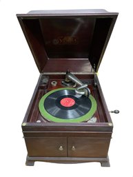 Antique Victrola VV IX In Running Working Condition