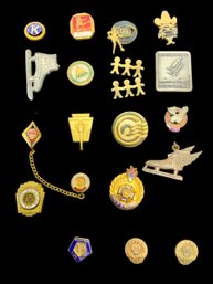 Batch Of Vintage And Antique Pins And Medals