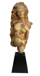 Jeff Hall Contemporary Artist Dream Fragment Ceramic Sculpture On Stand 31 Inches Tall