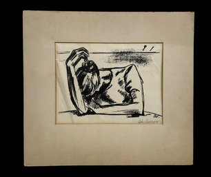 Anton Refregier (1905-1979) Pencil Signed Expressionist  Lithograph