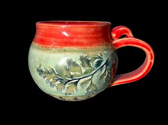 Suzanne Crane Pottery Signed Cup