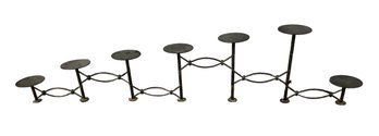 Vintage Steel Extendable Folding Multi Tier Candle Stand Or Plant Stand