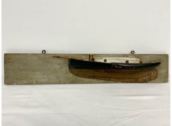 Antique Half Hull Ship Model