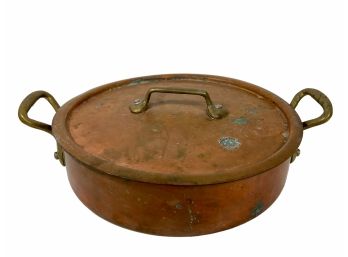 Large Copper Cooking Pan