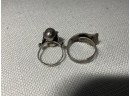 Pair Of Adjustable Sterling Vintage Rings