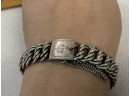 Victorian Sterling Silver Chain Bracelet