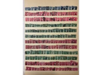 180 Plus Early American 19th Century Stamps Fancy Cancels Etc