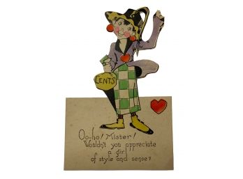 Antique Novelty Ephemera Card