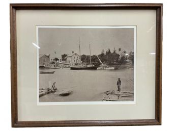 Print Of Antique Harbor Photo Essex County MA
