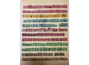 175 Plus Early 20th Century American Stamps Lot C