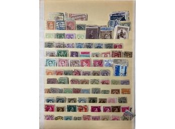 Hundreds Of Belgian Stamps Various Eras