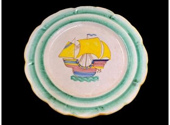 Vintage Italian Stoneware Platter