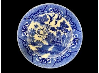 Japanese Blue Willow Pattern Plate