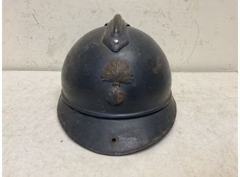Original WWI French Military Infantry Helmet
