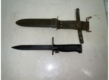 US M7 Knife With M8 Scabbard WWII