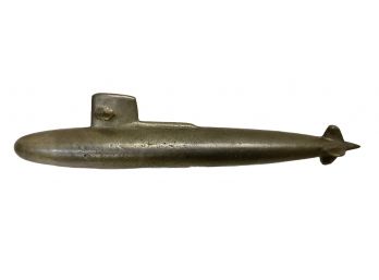 Antique Bronze Submarine