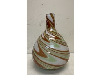 10 Tall Art Glass Vase