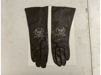 Vintage WWII Leather U.S. Air Force Womens Leather Gloves