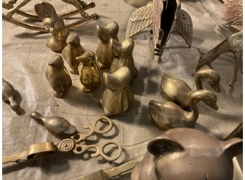 40 /- Pieces Of Collectible Brass Giant Lot B