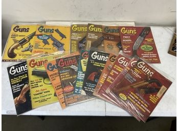 Lot Of 37 1960S-70S Vintage Guns, Sports Afield Etc. Magazines - Lot A