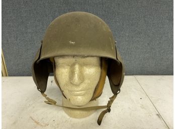 WWII U.S. Army Air Force Suit Helmet M-3 OD