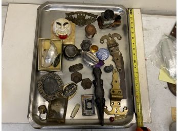 Tray Lot Of Antique Littles Smalls Lot A