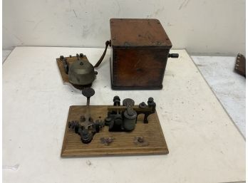 Morse Code Sender & Old Technology