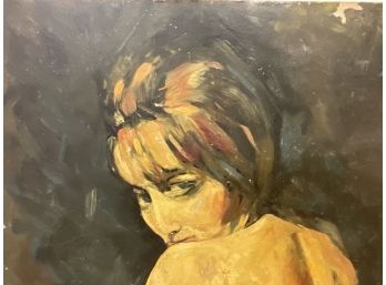 Semi-Nude Painting Of Woman The Look