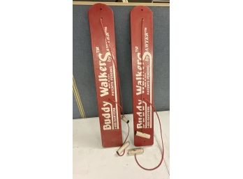 Vintage Pair Of Sawyers Buddy Team Ski Walkers