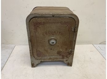 Antique Toy Tin Safe