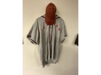 3 Piece Vintage Piedmont Baseball Uniform