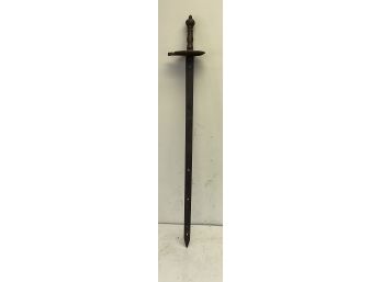 Antique Sword Bronze Coated Handle/ Hilt Provenance Unknown