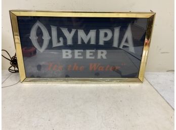 Olympia Beer Light / Sign