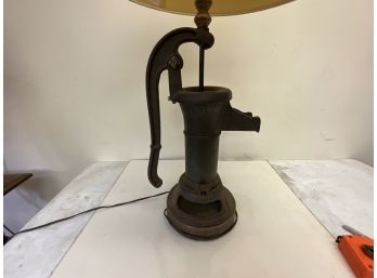 Antique Ranch Craft Original Well Pump Converted To  Lamp