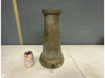 Antique Bronze Or Brass 3 & 1/2 Fire Cannon Nozzle