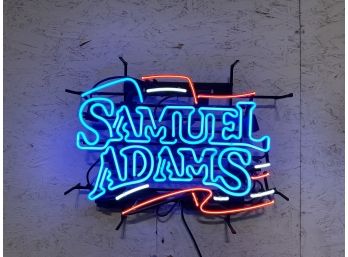 Sam Adams Neon Beer  Light Sign