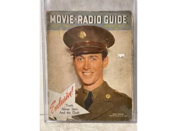 1941 Jimmy Stewart WWII Movie-Radio Guide