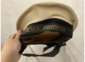 HMS Brighton WWII? Naval Hat