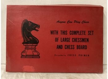 Vintage Drueke Primer Chess Set
