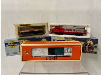 Model Train Lot, Feat. Athearn, Lionel, Bachman Bros In Boxes