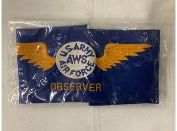 WWII US Army Air Force Observer Armband