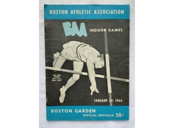1966 Boston Athletic Association Indoor Games Program