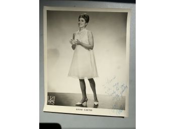 Anne Carter Photo Live Ink Hand Signed Autograph